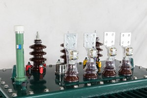 Transformateur de puissance de distribution de type extérieur, haute tension et basse tension, immergé dans l'huile, entièrement scellé, S11-M-630/10