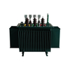 Transformateur d'huile de distribution de refroidissement ONAN triphasé à noyau de fer en silicium S11 500kVA 10kV 400V