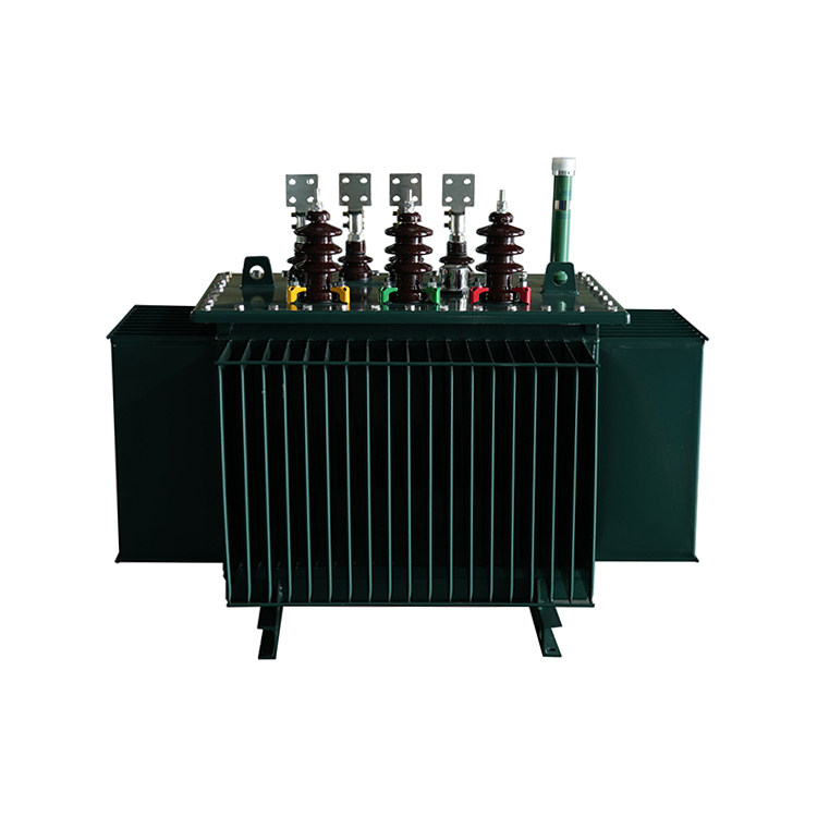 Transformateur d'huile de distribution de refroidissement ONAN triphasé à noyau de fer en silicium S11 500kVA 10kV 400V