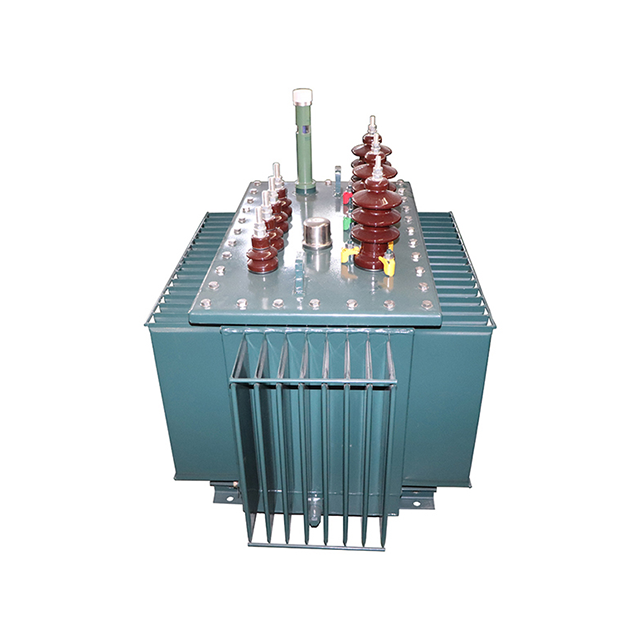 Transformateur de distribution de type rempli d'huile triphasé haute performance S11 80kVA 10kV 400V