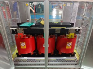 SCB10/11 1000 KVA 10/11 0,4 Kv transformateur de puissance de type sec à haute tension d'intérieur en résine moulée triphasée