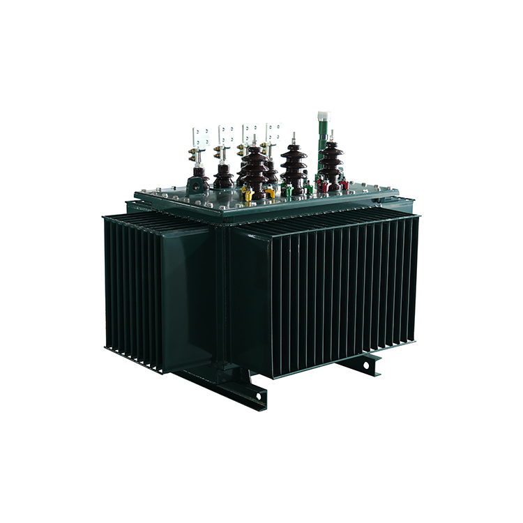 Transformateur de distribution de type huile en aluminium, enroulement en cuivre, S11 400kVA 10kV 400V, triphasé