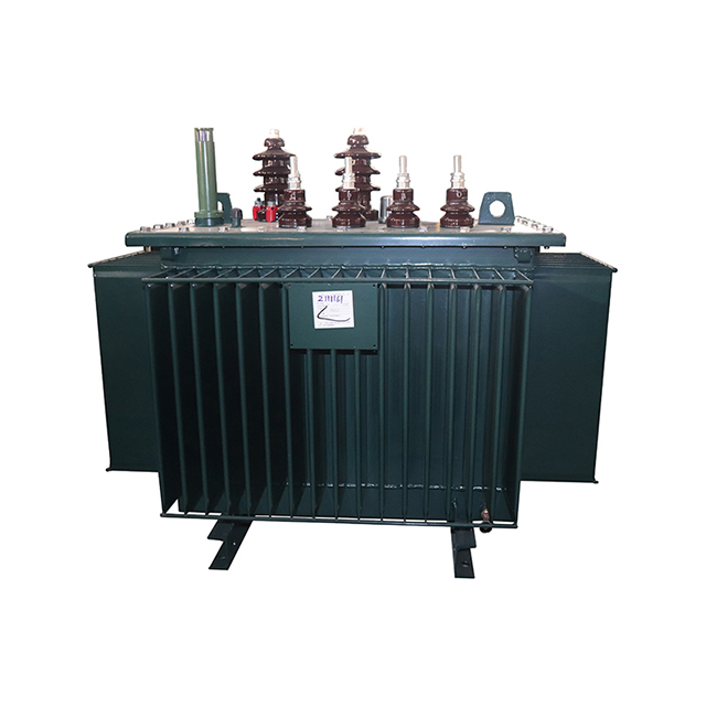 Connexion delta de S11 63kVA 10kV 400V transformateur de distribution entièrement scellé à l'huile triphasée